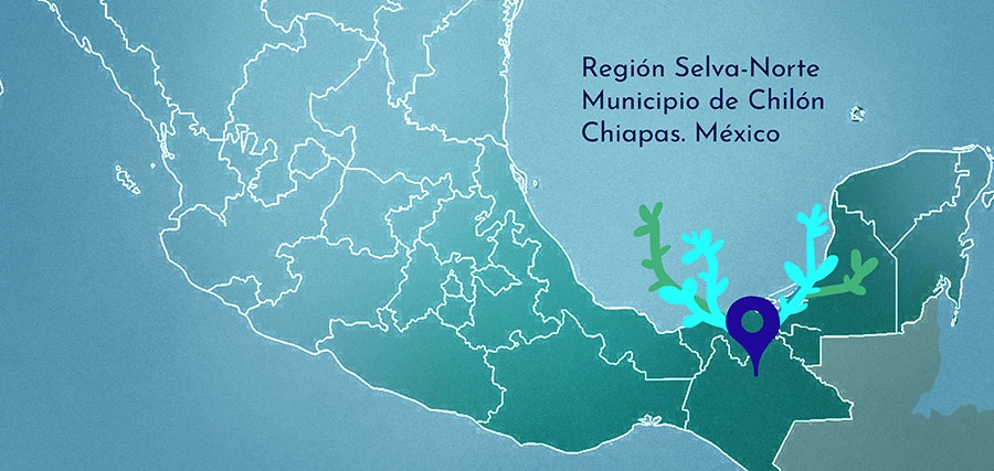 Mapa Chilon